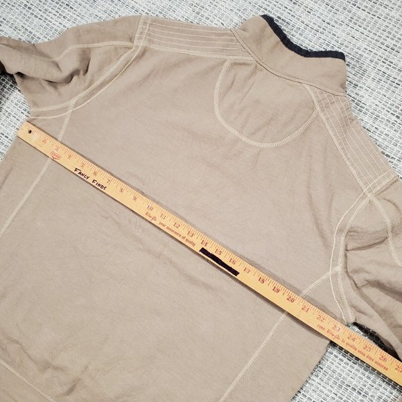 Carbon 2 Cobalt Sweater 9 Yard Pullover Long Sleeve Brown - Picture 8 of 10